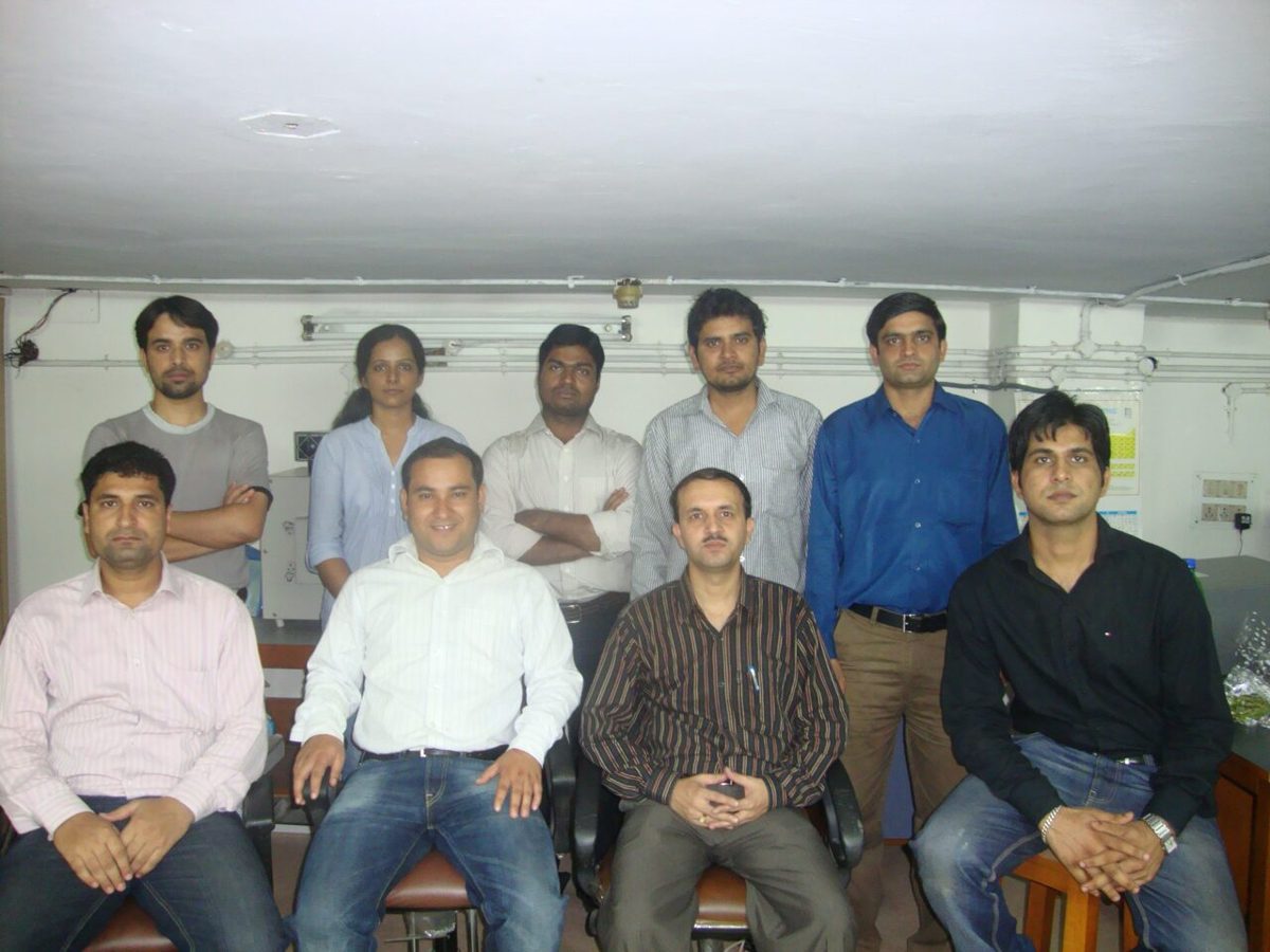 PhD Research Group at IIT Delhi with Supervisor Prof. Rajendra Singh