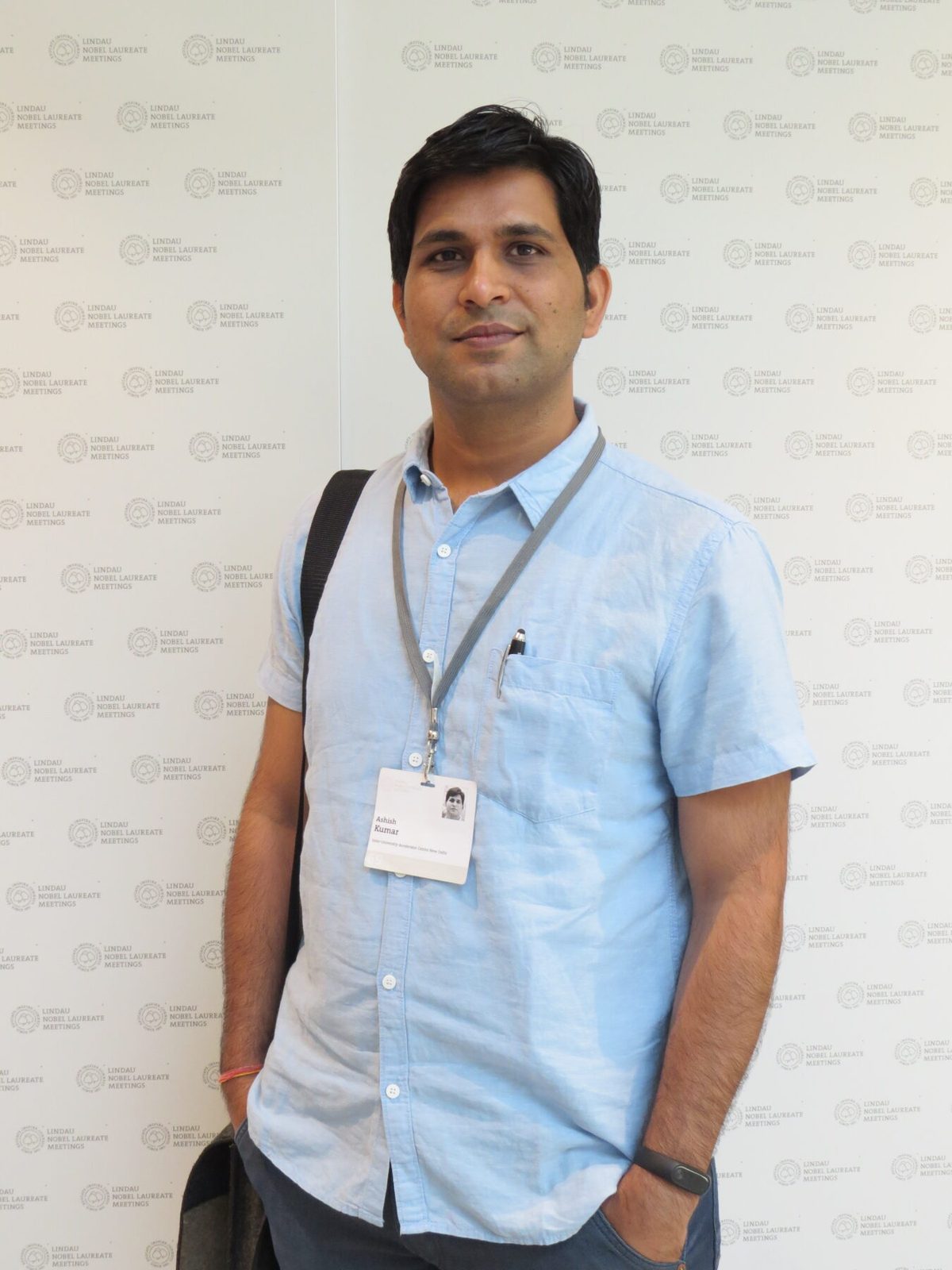 Prof. Ashish K Sharma at Lindau Nobel Laureate Meeting 2019